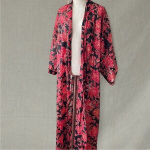 Vintage Victorias Secret floral robe lingerie dressing gown